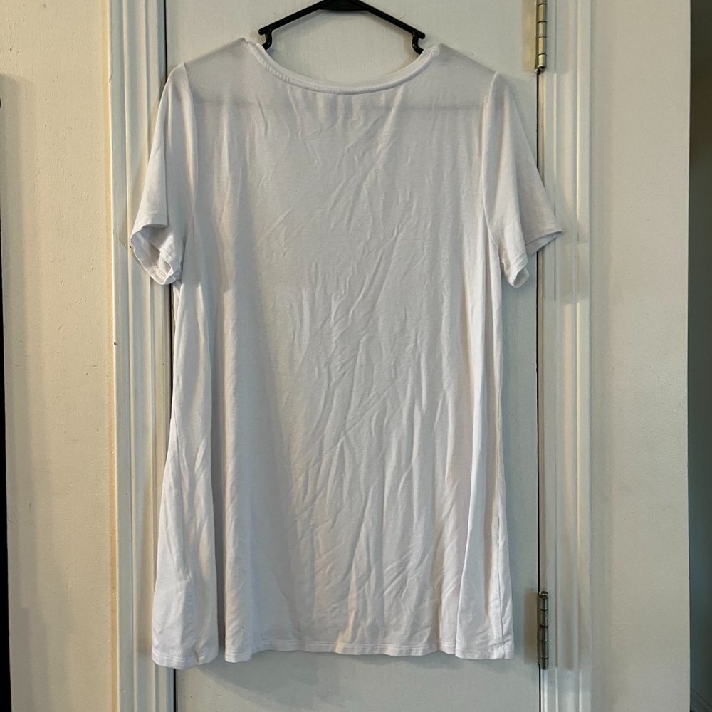 White Amazon Essentials Tunic - Picture 2 of 2
